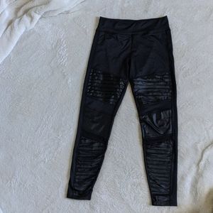 Moto leggings/workout pants